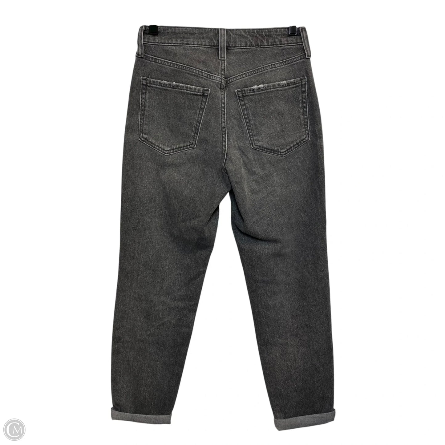 Jeans Straight By Old Navy In Grey Denim, Size: 0