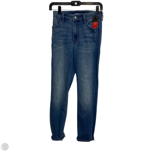 Jeans Straight By Old Navy In Blue Denim, Size: 0