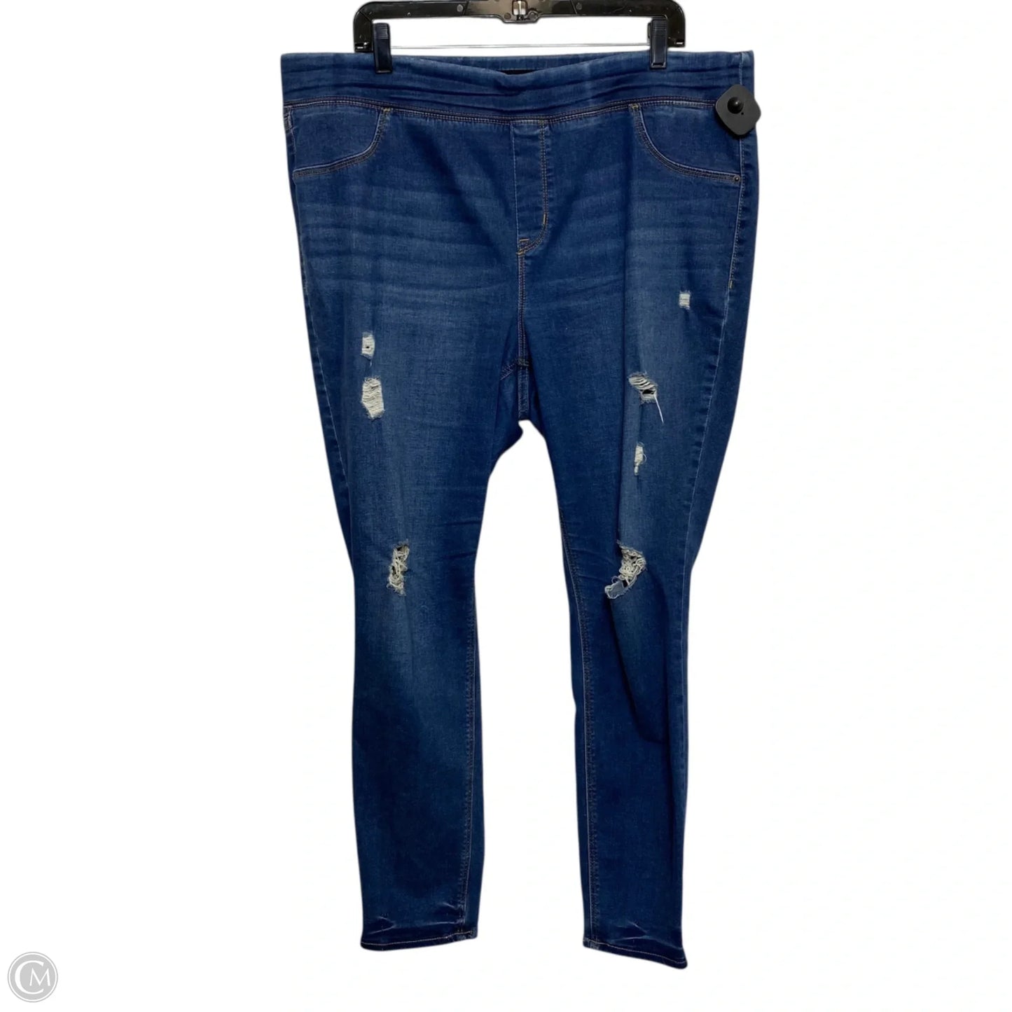 Jeans Jeggings By Old Navy In Blue Denim, Size: 18