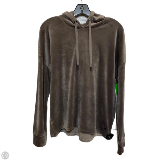 Athletic Sweatshirt Hoodie By Dkny In Grey, Size: S