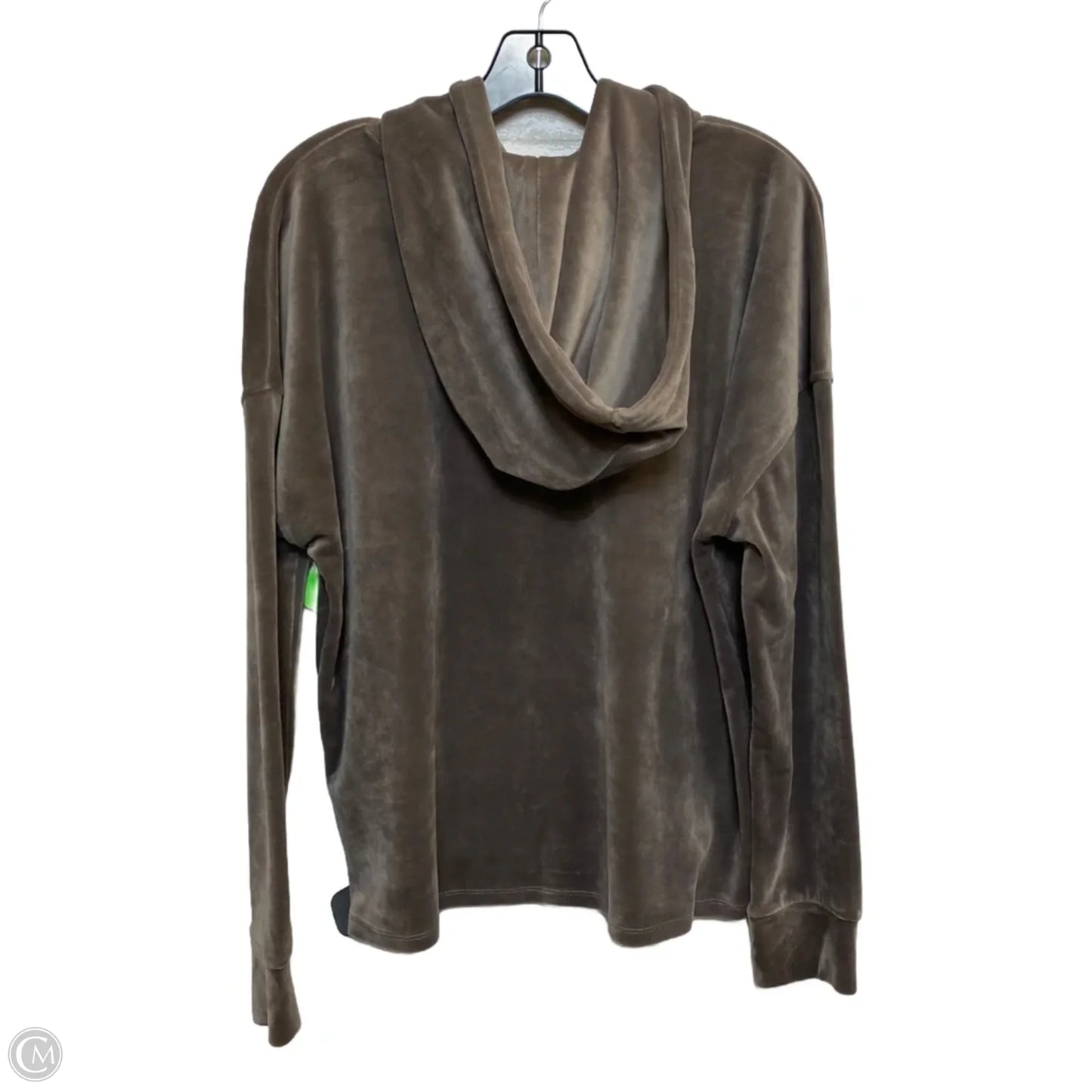 Athletic Sweatshirt Hoodie By Dkny In Grey, Size: S