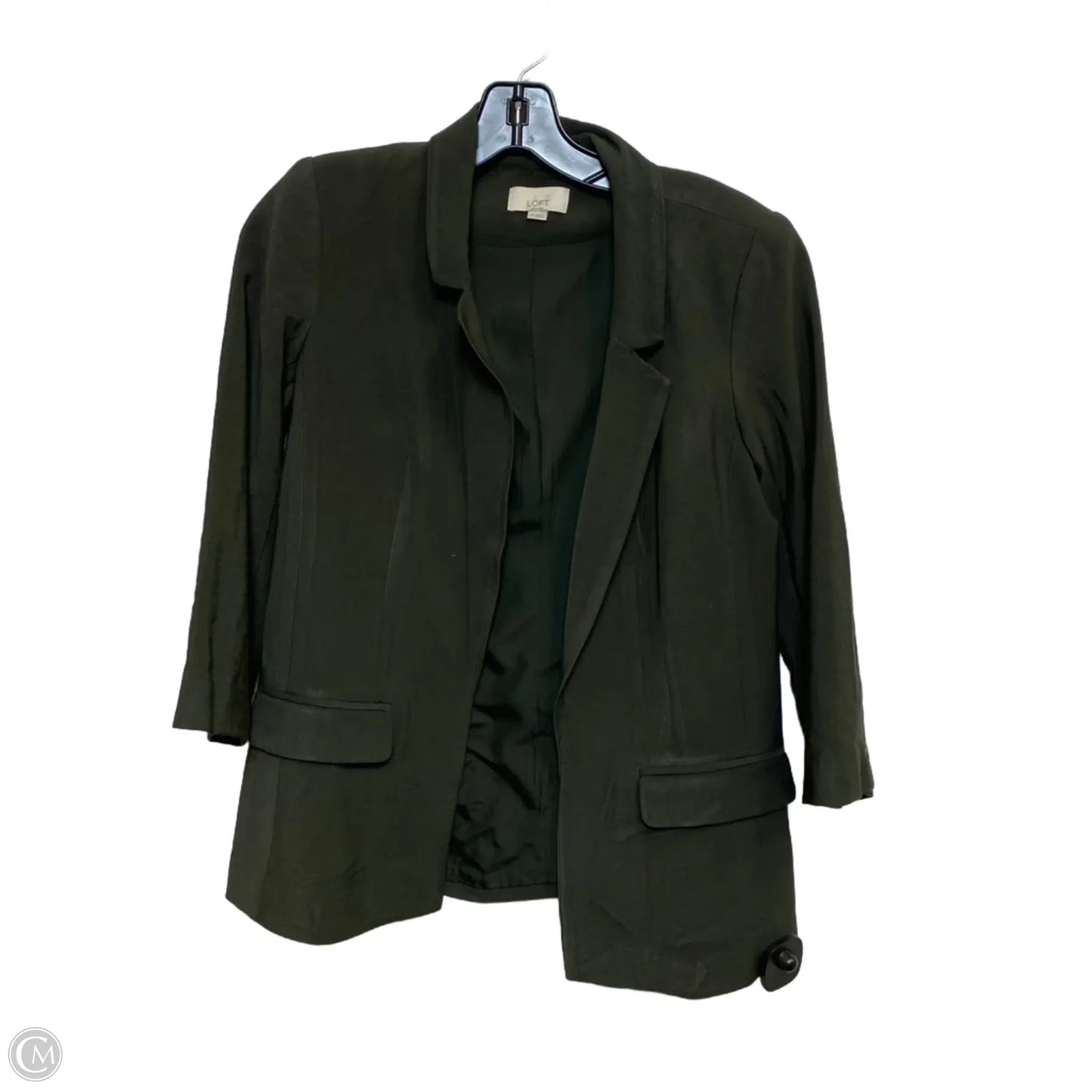 Blazer By Loft In Green, Size: Xsp