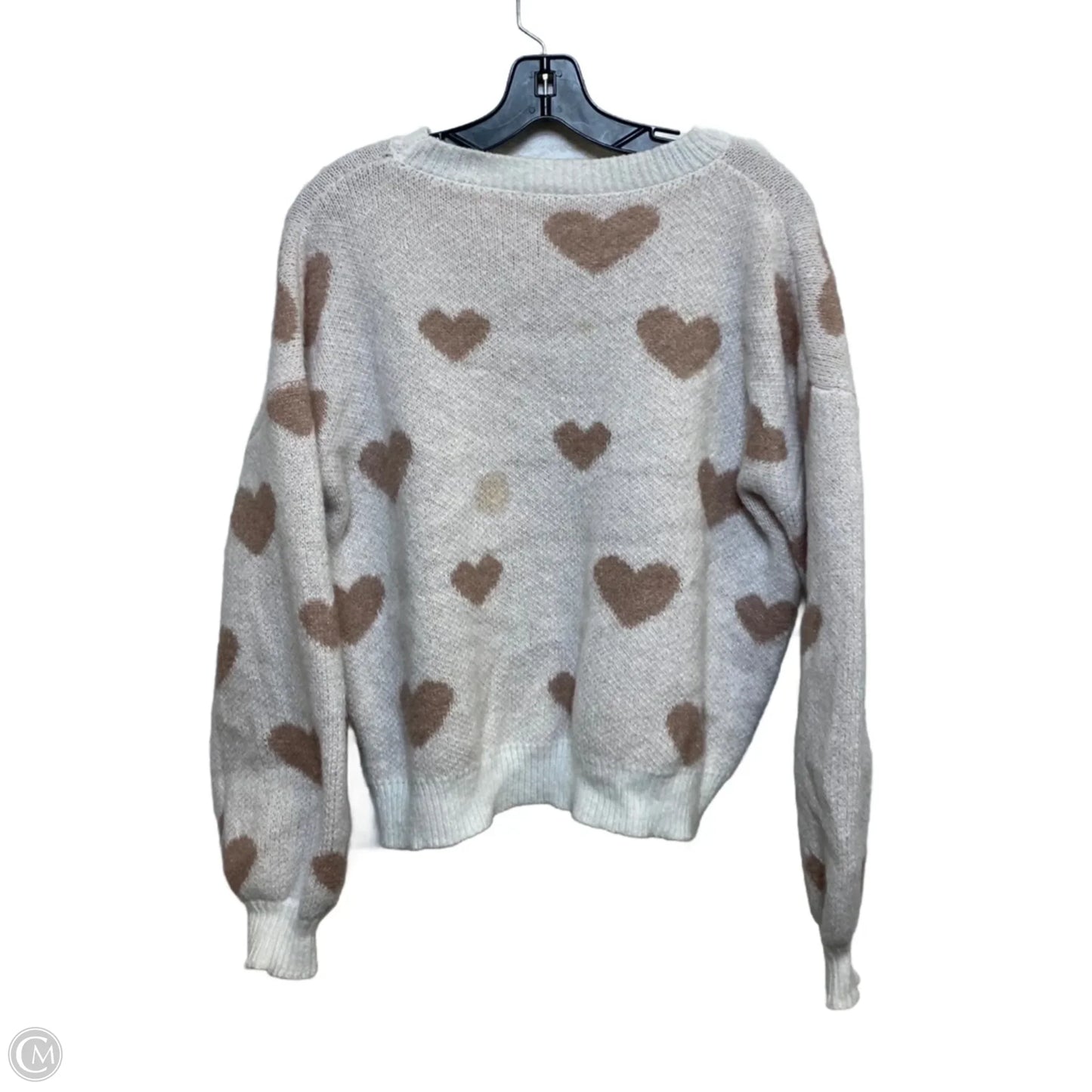 Sweater By Shein In Cream, Size: S
