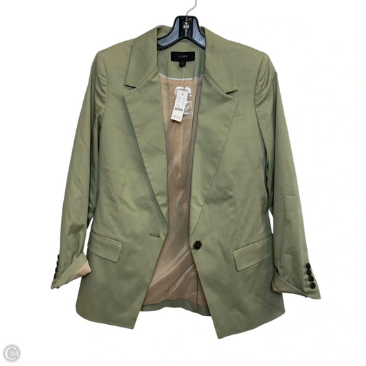 Blazer By J. Crew In Green, Size: Xs
