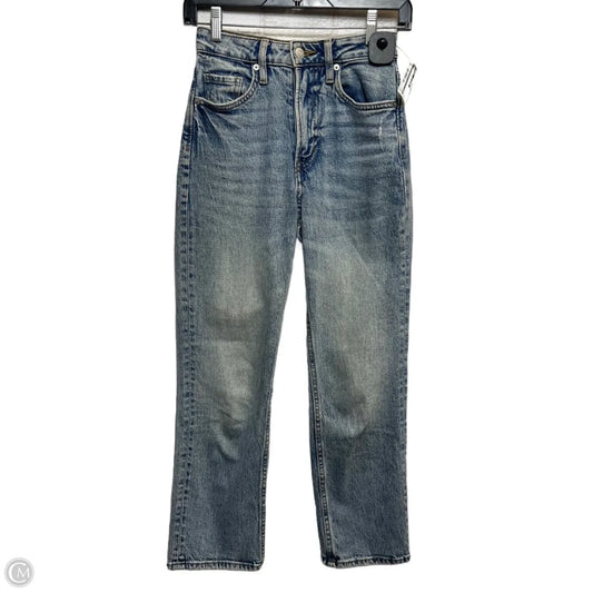Jeans Straight By H&m In Blue Denim, Size: 0