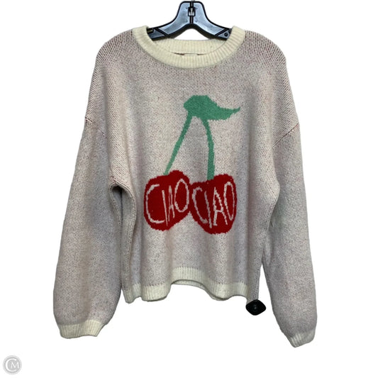 Sweater By A New Day In Cream, Size: Xl