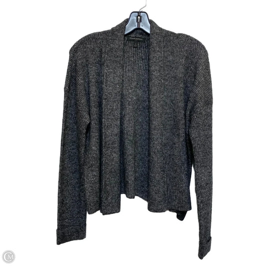 Sweater Cardigan By Banana Republic In Grey, Size: S