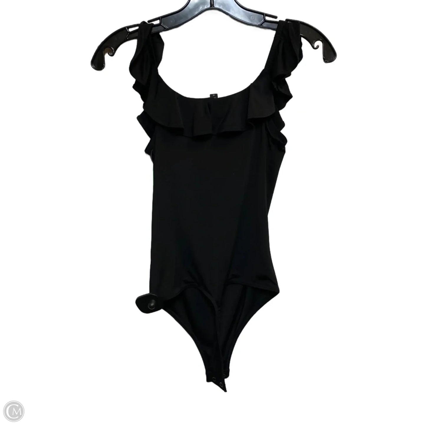 Bodysuit By Express In Black, Size: Xs
