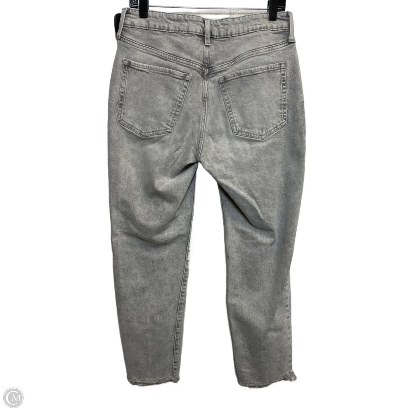 Jeans Straight By Old Navy In Grey Denim, Size: 10