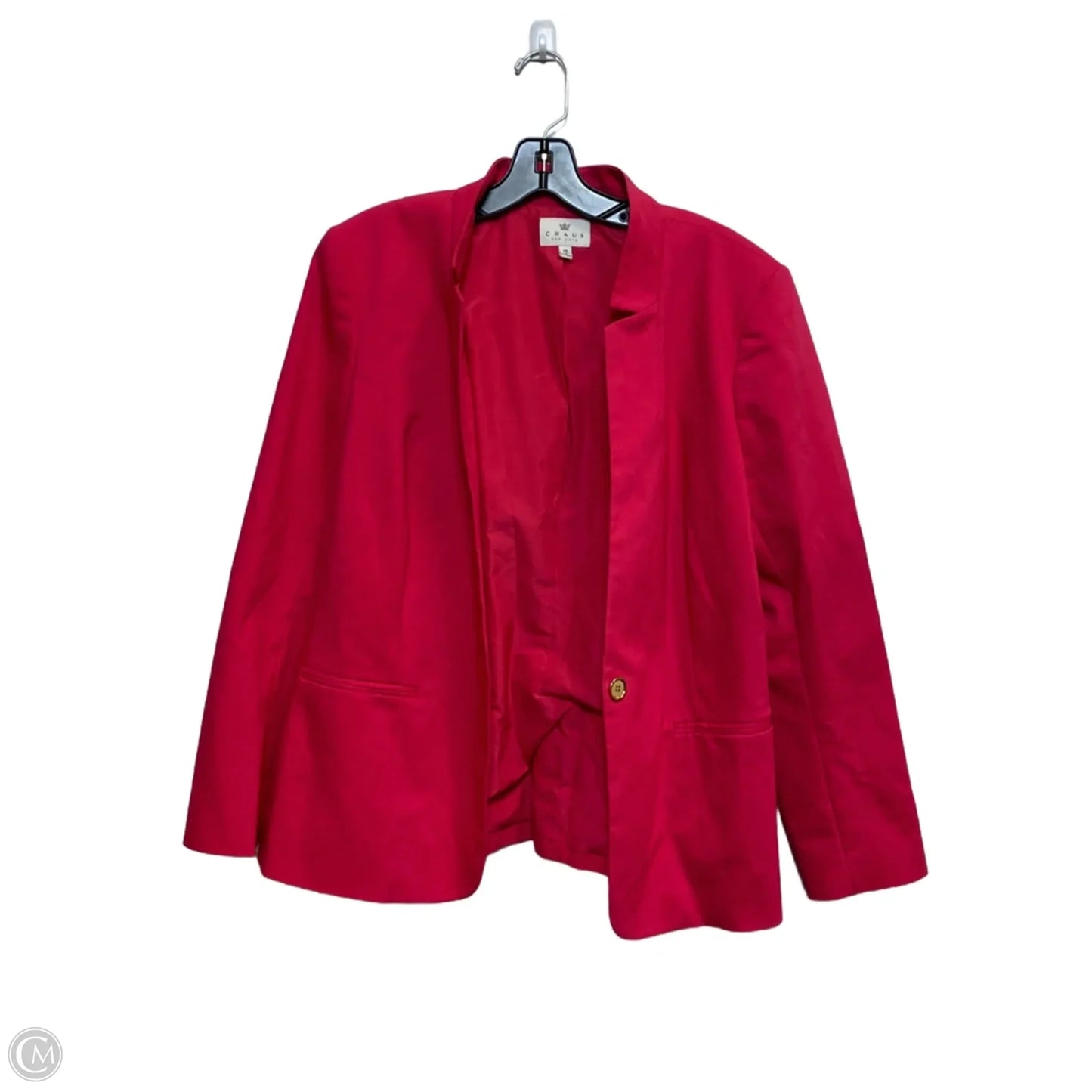 Blazer By Chaus In Pink, Size: L