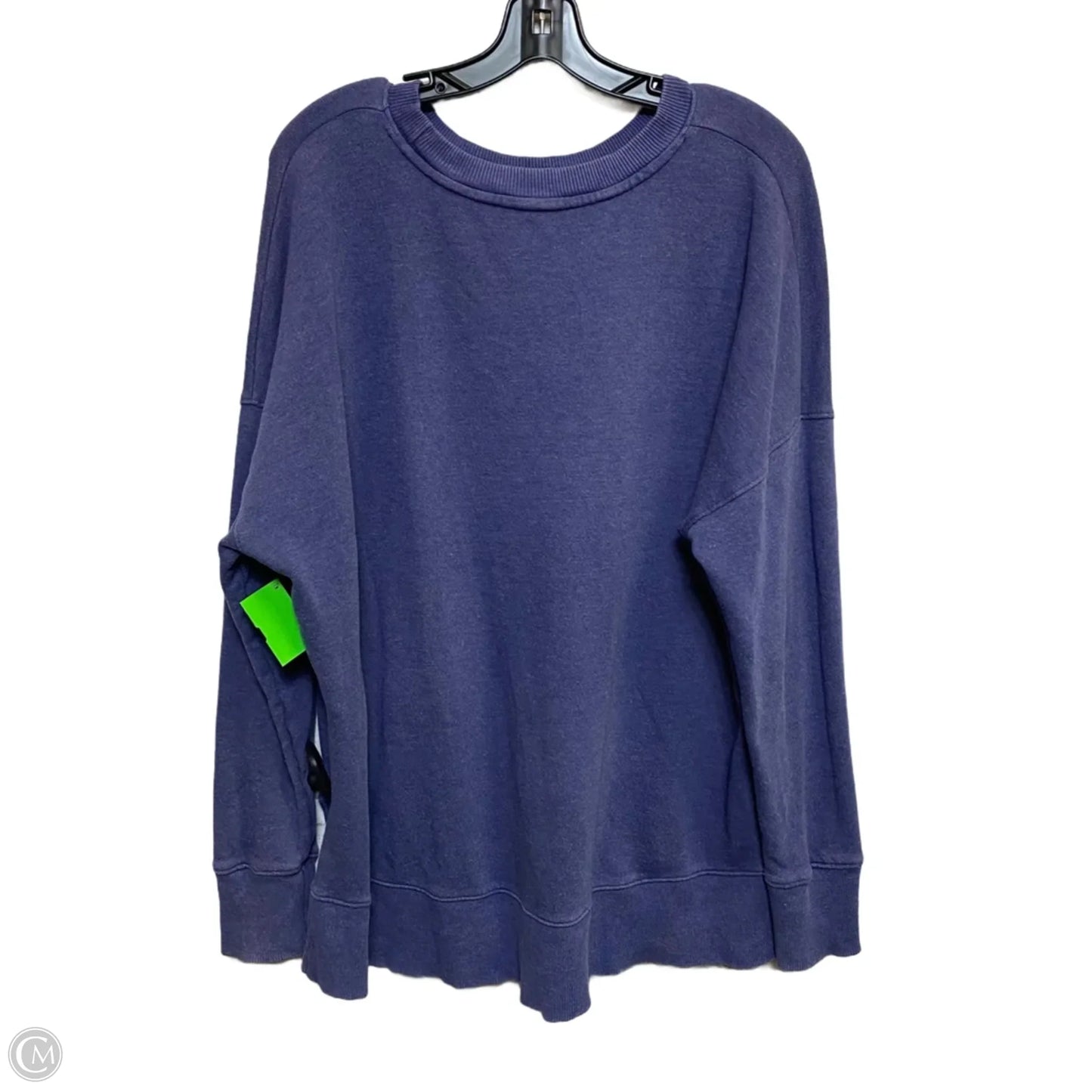 Sweatshirt Crewneck By Time And Tru In Blue, Size: Xl