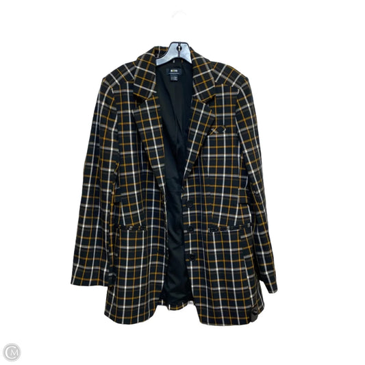 Blazer By Maeve In Plaid Pattern, Size: L