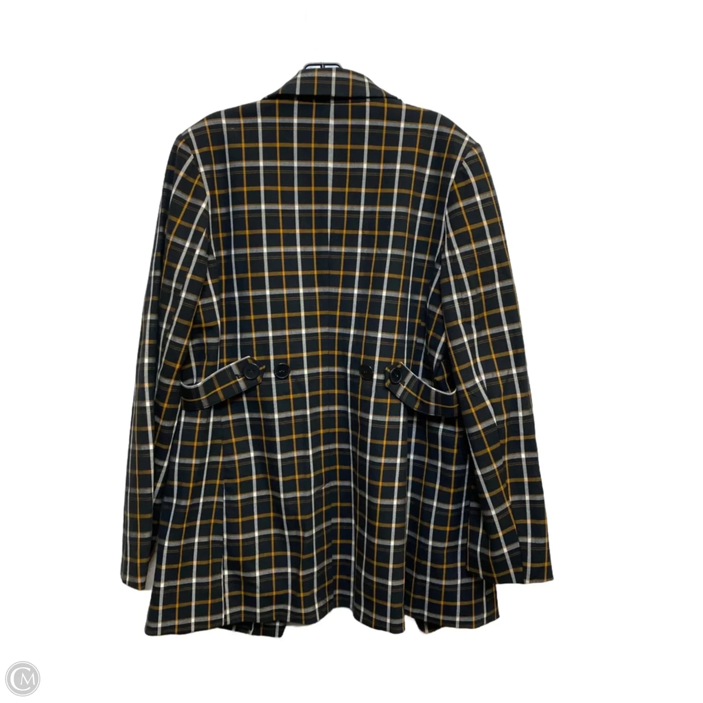 Blazer By Maeve In Plaid Pattern, Size: L