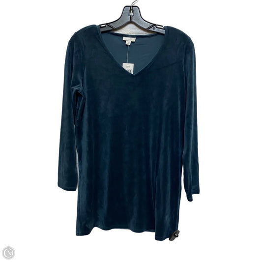Top Long Sleeve By Pure Jill In Blue, Size: Sp