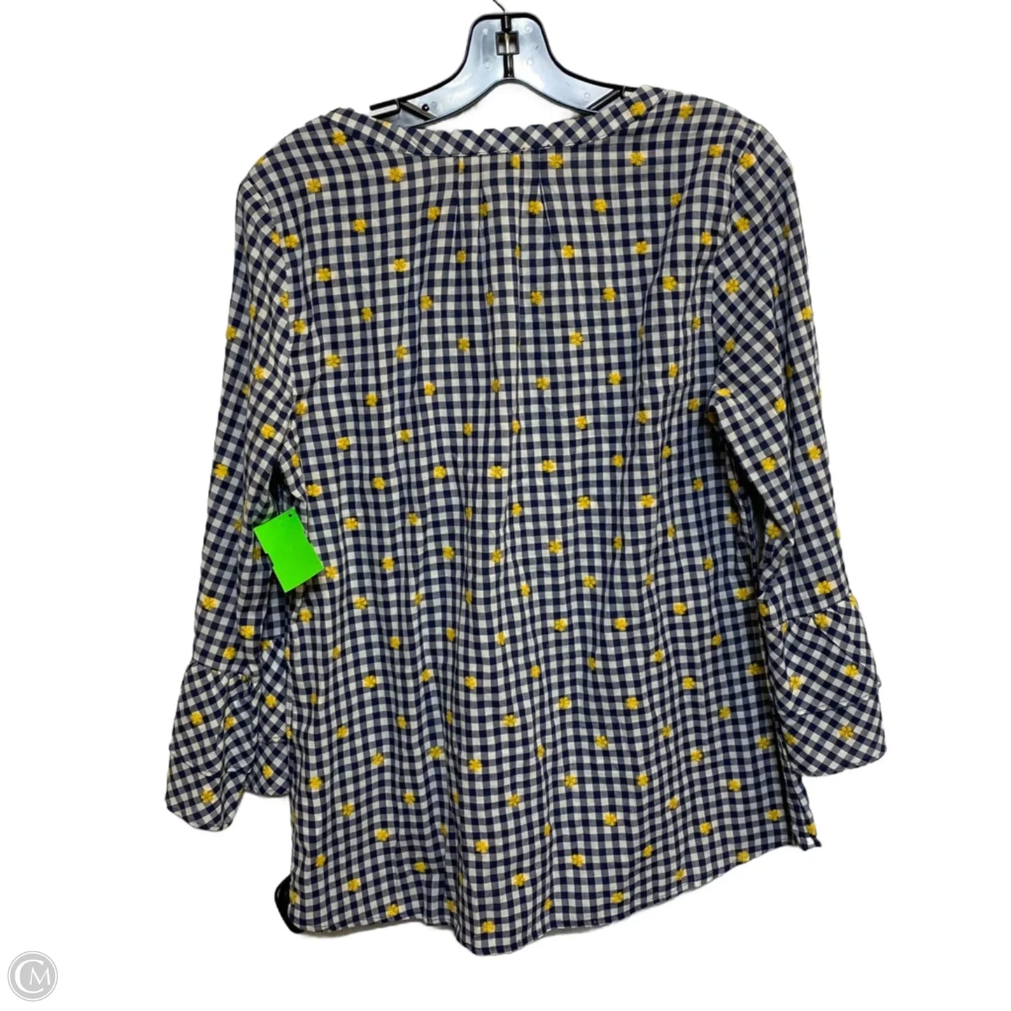 Top Long Sleeve By Talbots In Blue, Size: Lp