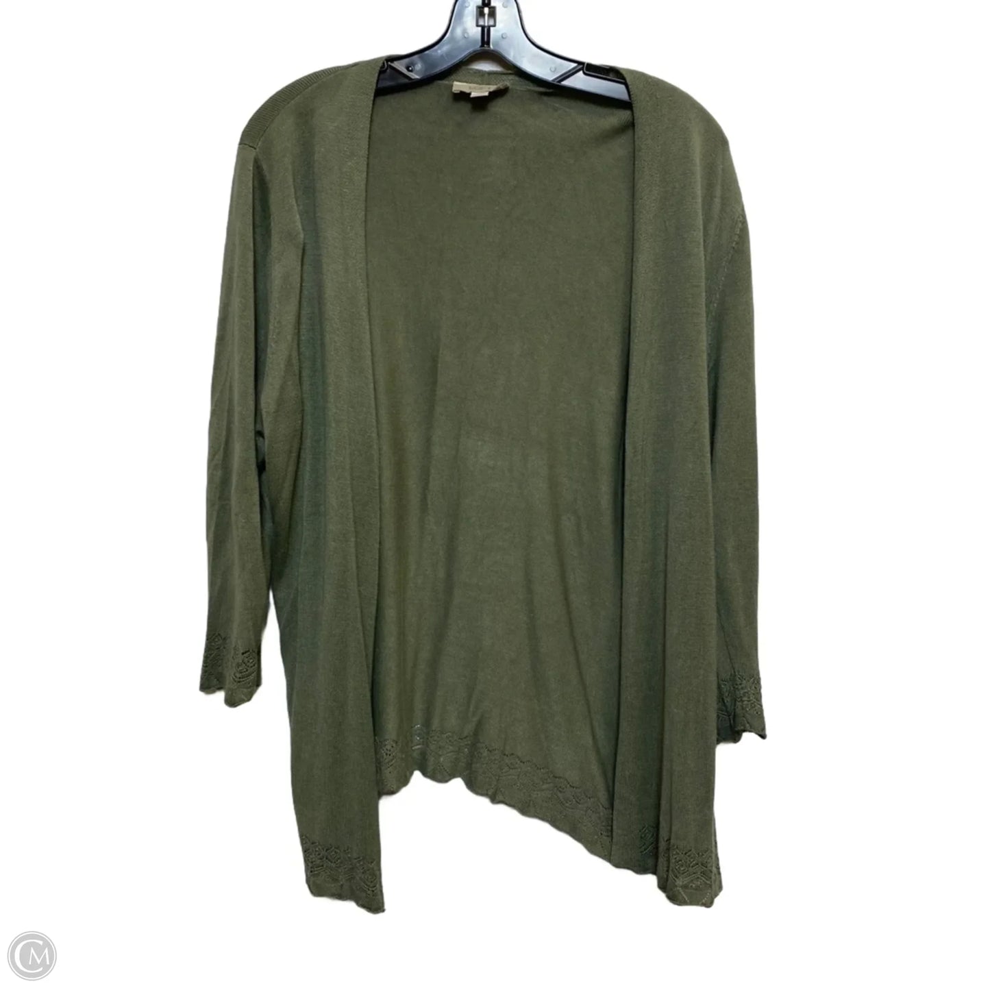 Cardigan By Loft In Green, Size: Xl