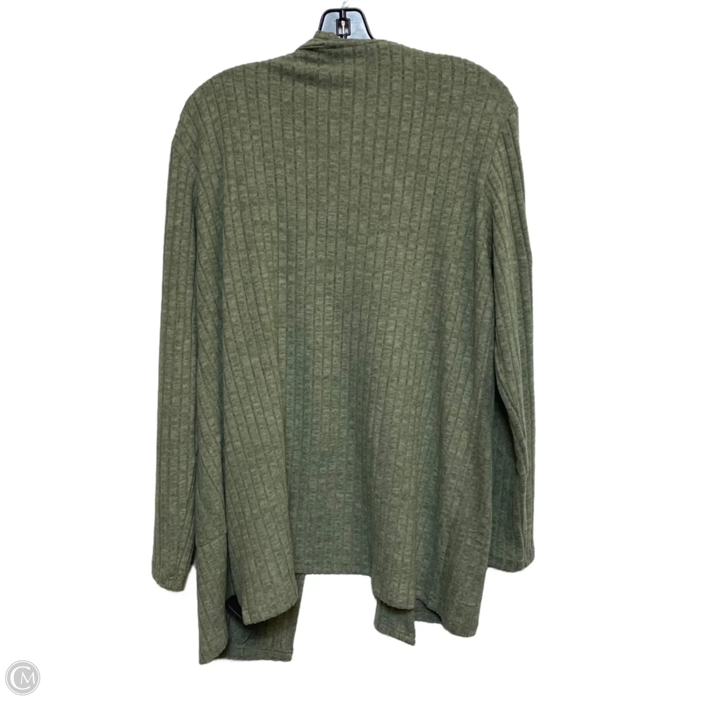 Cardigan By Doubcq In Green, Size: Xl