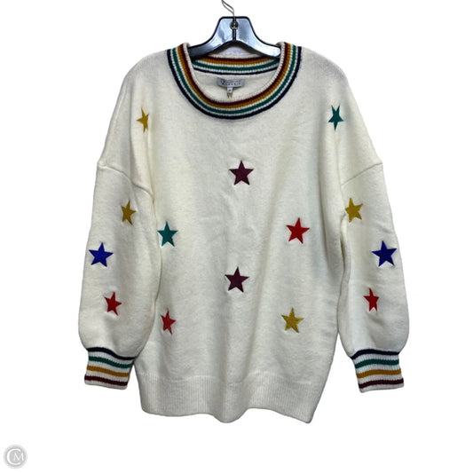 Sweater By Cz Collection by Cezele In Cream, Size: M