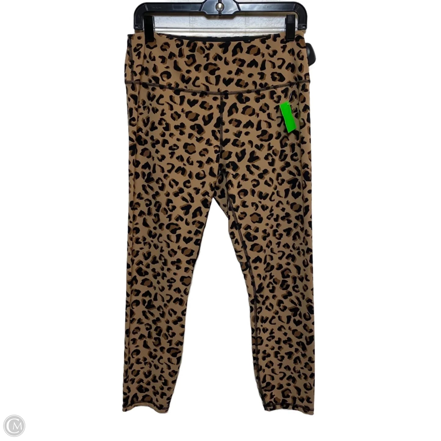 Athletic Leggings Capris By Ivl Collective In Animal Print, Size: L