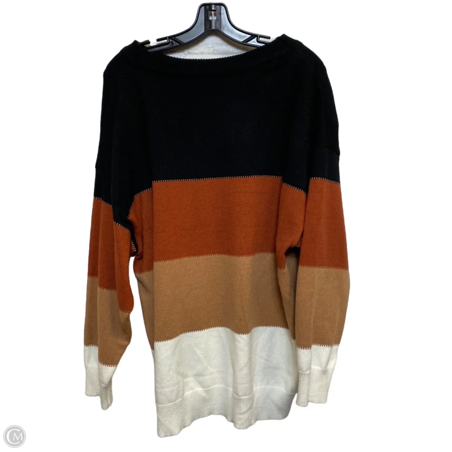 Sweater By Cme In Brown, Size: 3x