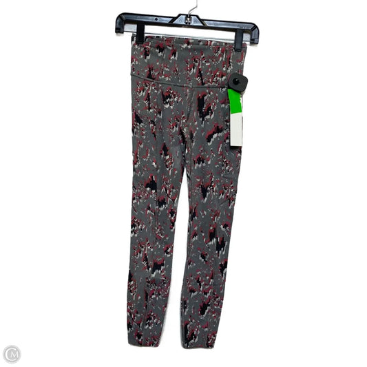 Athletic Leggings By Lululemon In Grey, Size: Xs