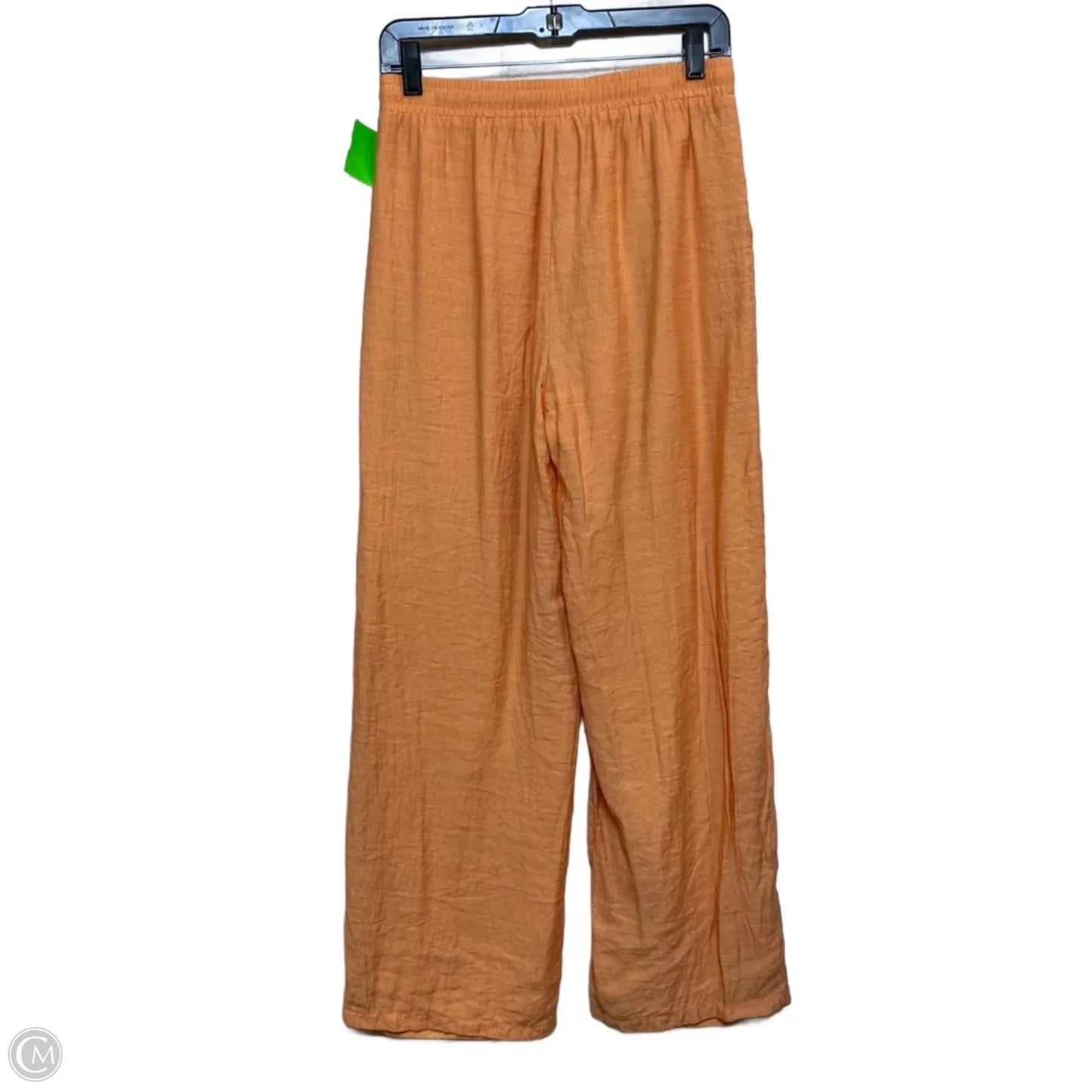 Pants Wide Leg By Vestique In Orange, Size: S