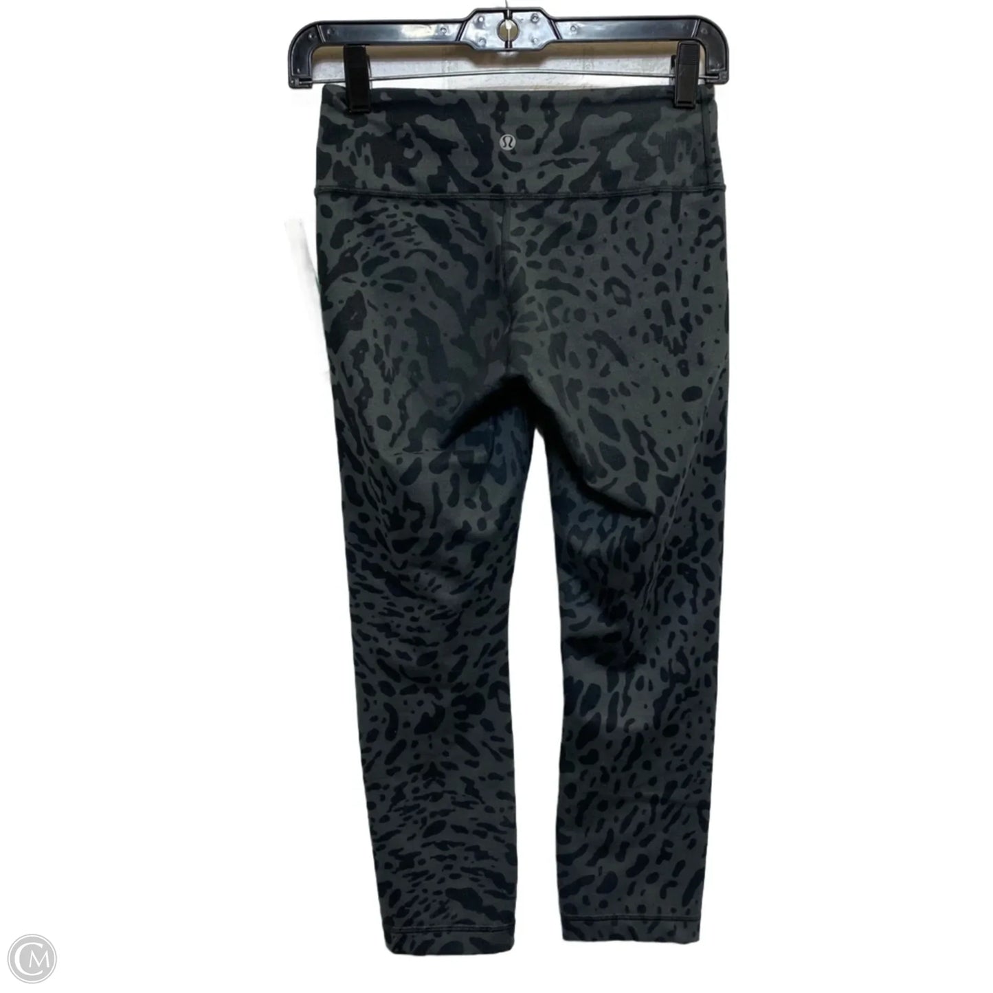 Athletic Leggings Capris By Lululemon In Grey, Size: S