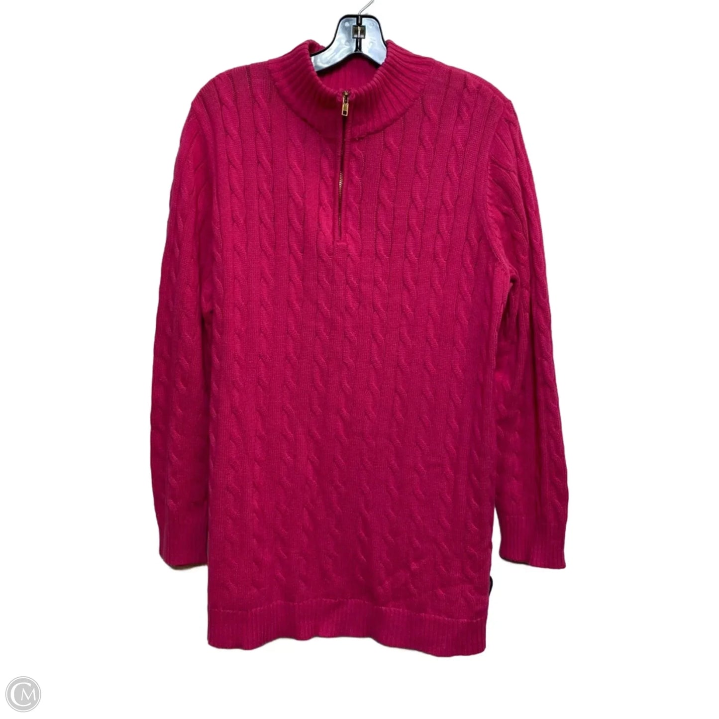 Sweater By Woman Within In Pink, Size: 1x
