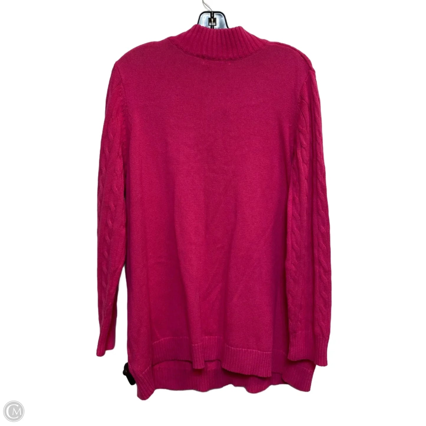 Sweater By Woman Within In Pink, Size: 1x