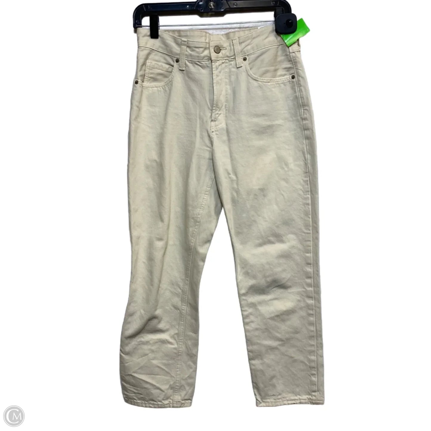 Pants Cargo & Utility By Old Navy In Cream Denim, Size: 0
