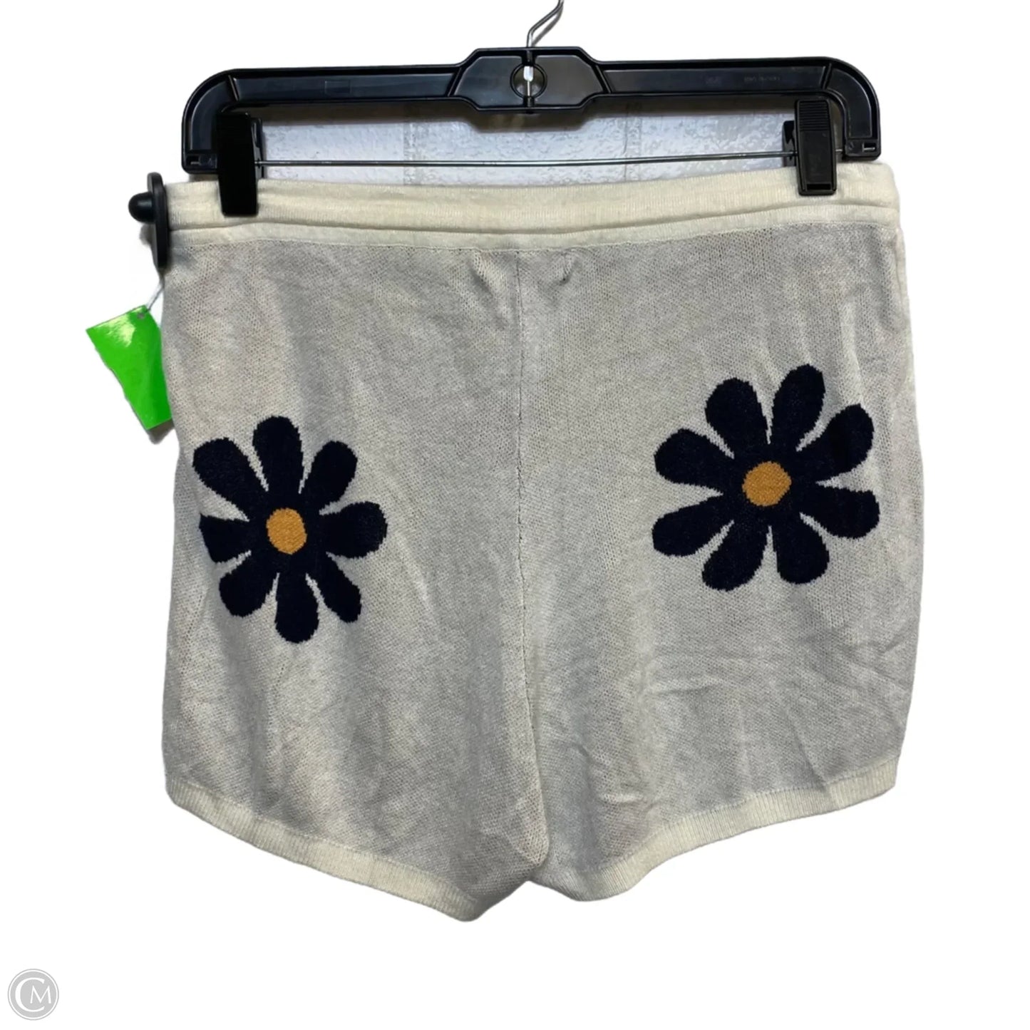 Lounge Set Shorts By Ekouaer In Cream, Size: M