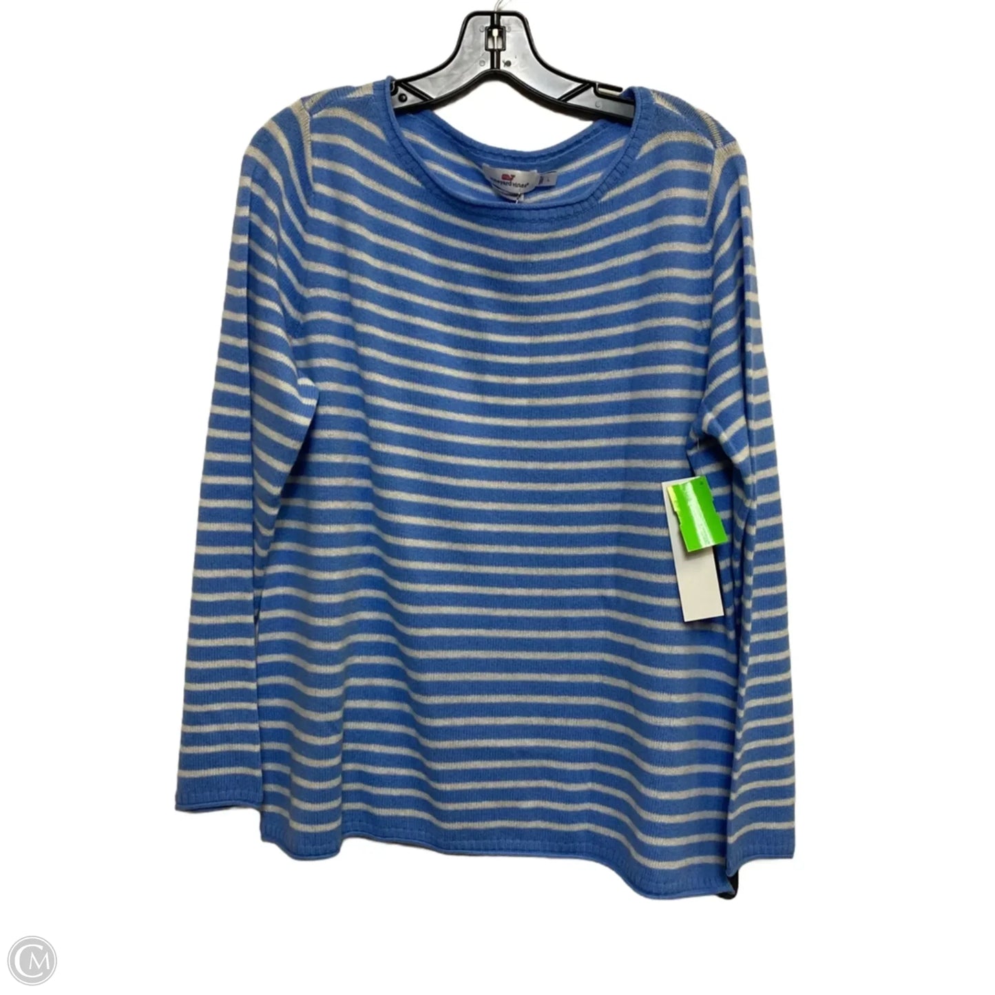 Sweater Designer By Vineyard Vines In Blue, Size: L