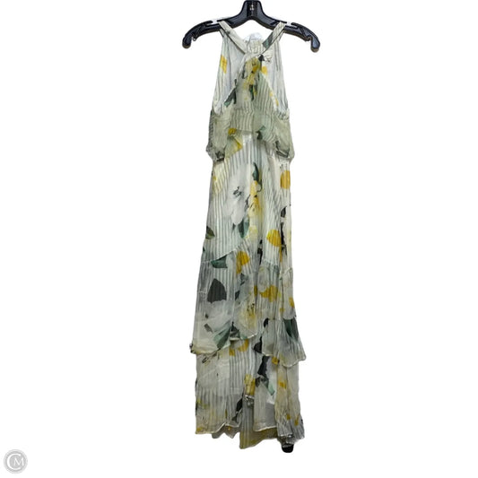 Dress Casual Midi By Anthropologie In Cream, Size: Xs