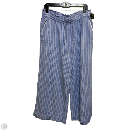 Pants Wide Leg By Vince Camuto In Blue, Size: L