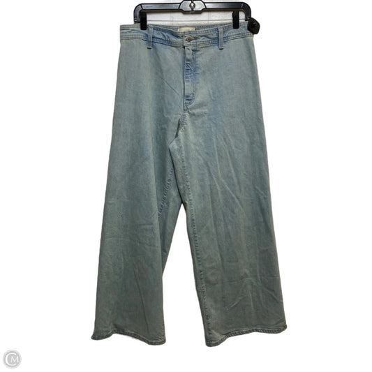 Jeans Wide Leg By Universal Thread In Blue Denim, Size: 10