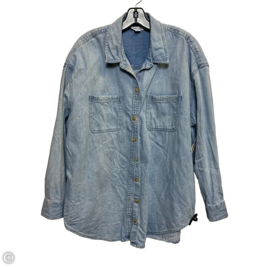 Jacket Denim By Old Navy In Blue Denim, Size: Xl