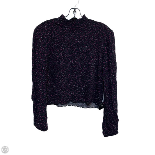 Top Long Sleeve By Wild Fable In Black, Size: L