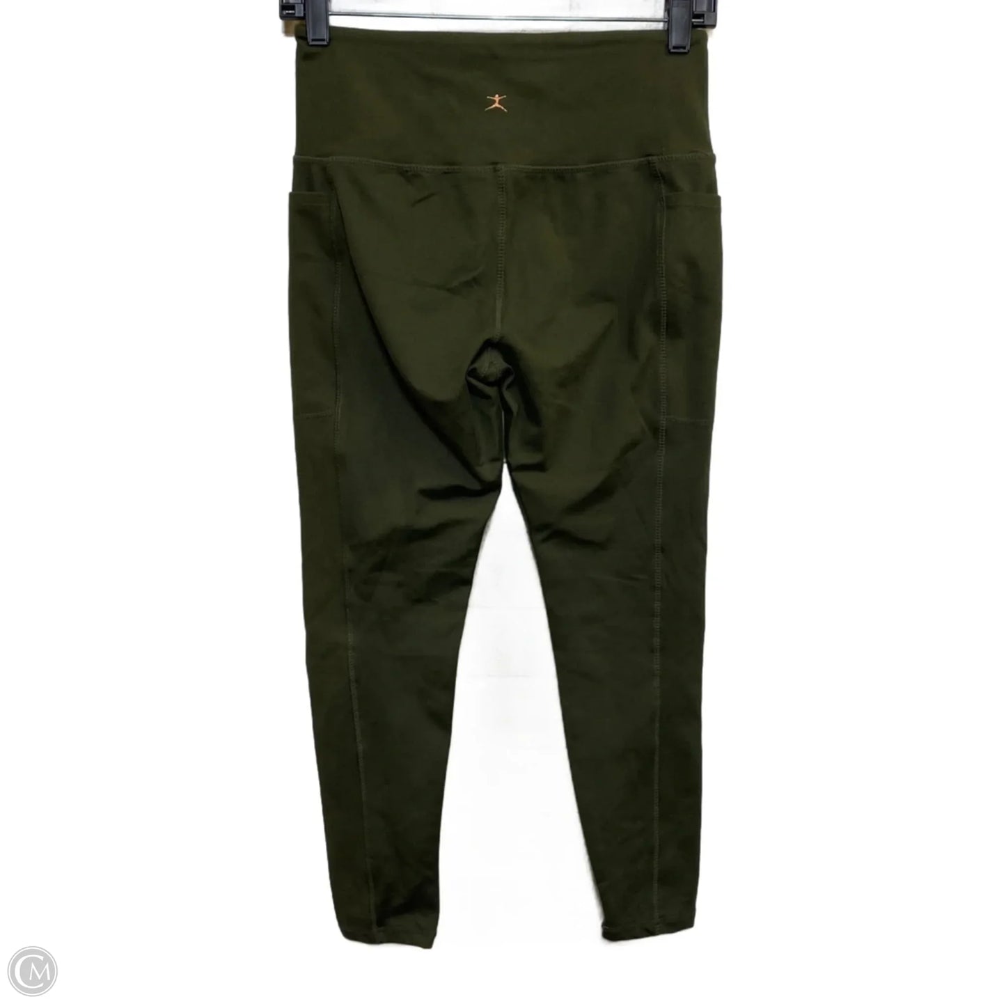 Athletic Leggings By Danskin In Green, Size: S