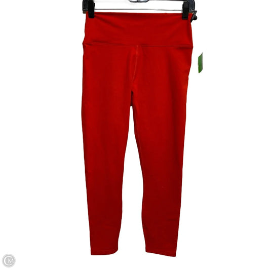 Athletic Leggings Capris By Fabletics In Red, Size: M