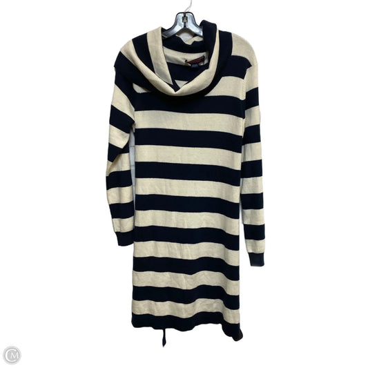 Dress Designer By Vineyard Vines In Blue & Cream, Size: Xl