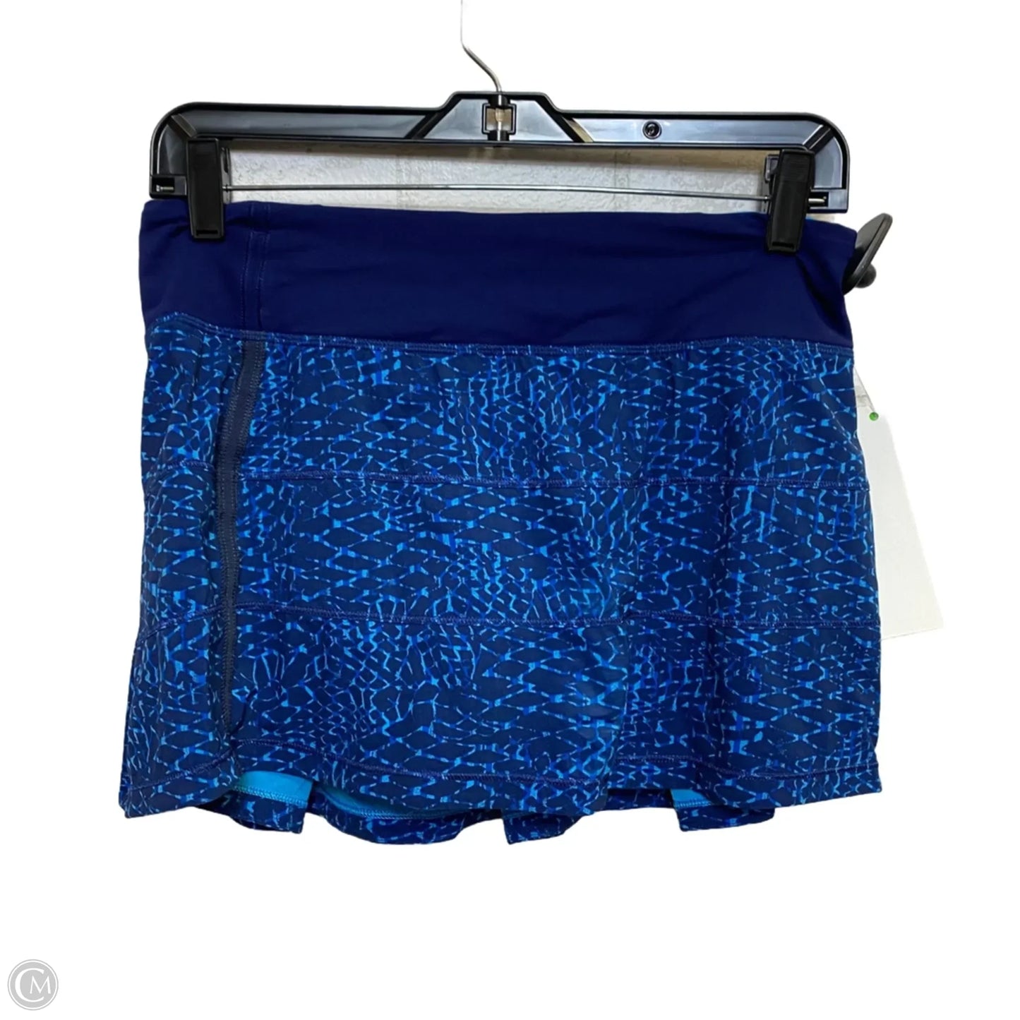 Athletic Skort By Lululemon In Blue, Size: S