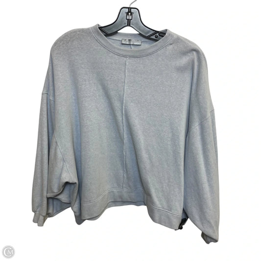 Top Long Sleeve By Charlotte Avery In Blue, Size: S