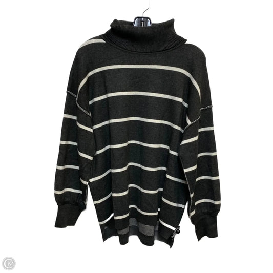 Top Longsleeve By Olive And Oak In Grey, Size: L