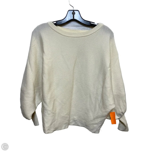 Top Long Sleeve By Cupio In Cream, Size: L