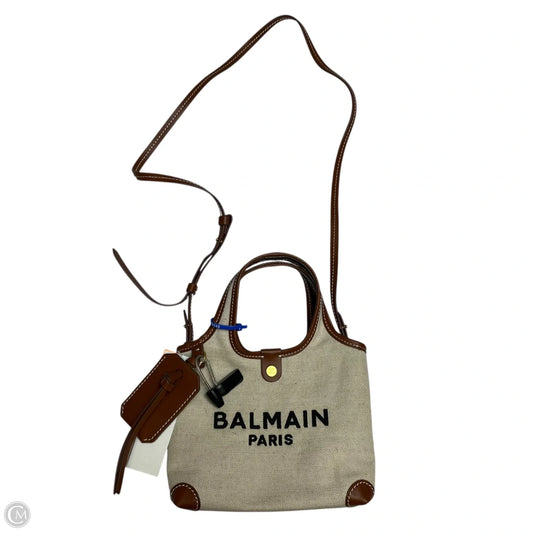 Crossbody Luxury Designer By Balmain, Size: Small