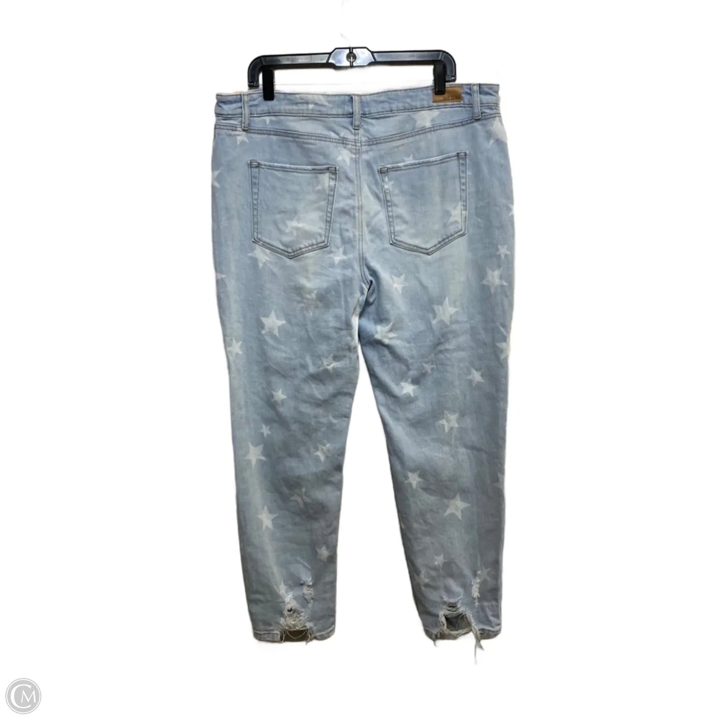 Jeans Straight By True Craft In Blue Denim, Size: 16