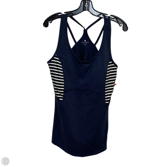 Athletic Tank Top By Athleta In Navy, Size: Xl
