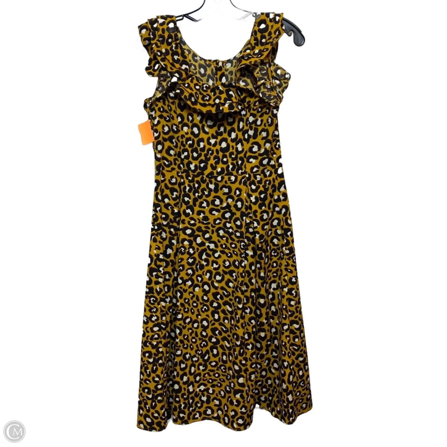 Dress Casual Midi By Who What Wear In Animal Print, Size: Xs