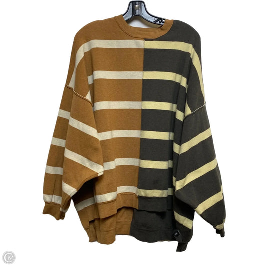 Sweater By Free People In Brown, Size: M