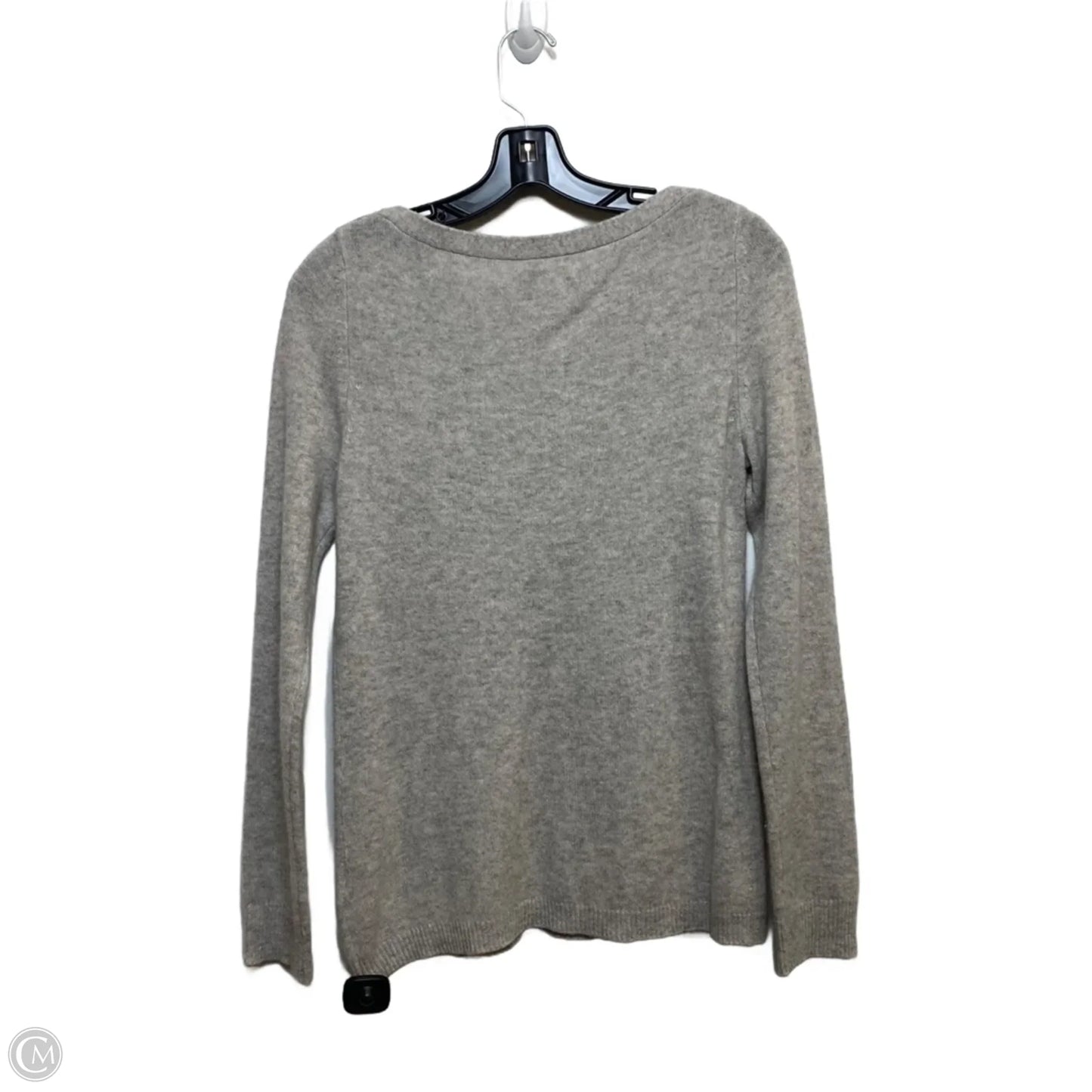 Sweater Cashmere By Adrienne Vittadini In Grey, Size: S